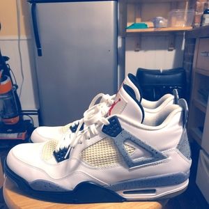 Jordan 4 Retro White Cement